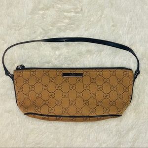 AUTHENTIC Gucci GG Canvas Pochette